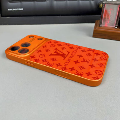 HypedEffects louis vuitton Graphic Monogram Luxury Phone Case for iPhone 14 to iPhone 17 Pro Max