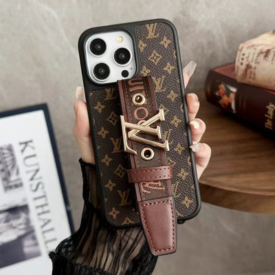 HypedEffects Louis Vuitton & Gucci with Handle Designer iPhone Cases