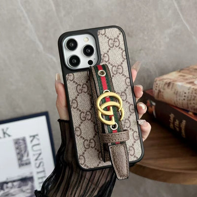 HypedEffects Louis Vuitton & Gucci with Handle Designer iPhone Cases