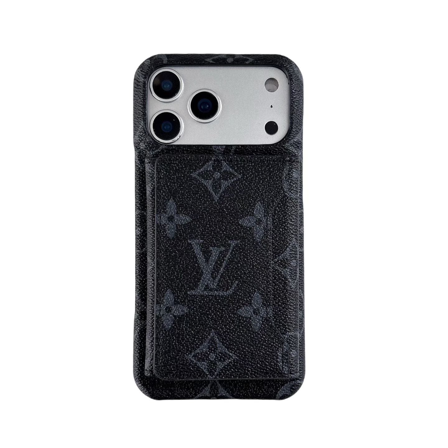 HypedEffects louis vuitton Iconic Monogram Card Holder Case for iPhone 13 to 17 Pro Max