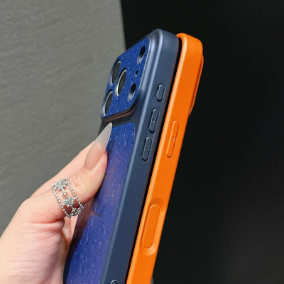 HypedEffects louis vuitton Inspired Leather Phone Case for iPhone 14 to iPhone 17 Pro Max