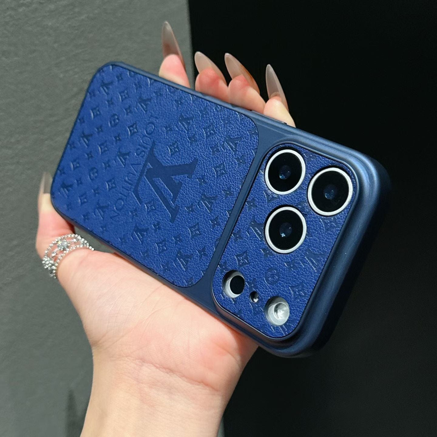 HypedEffects louis vuitton Inspired Leather Phone Case for iPhone 14 to iPhone 17 Pro Max