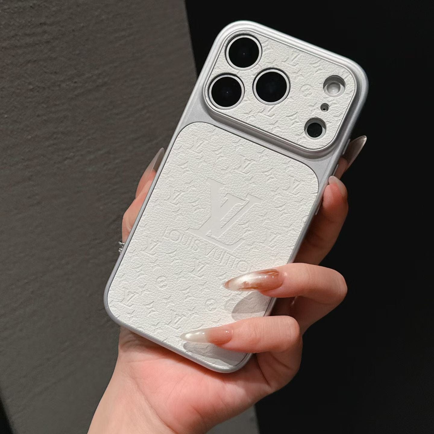 HypedEffects louis vuitton Inspired Leather Phone Case for iPhone 14 to iPhone 17 Pro Max