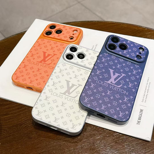 HypedEffects louis vuitton Inspired Monogram Phone Case for iPhone 14 to iPhone 17 Pro Max