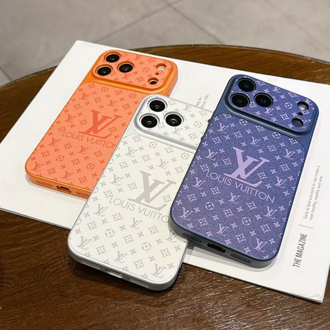 HypedEffects louis vuitton Inspired Monogram Phone Case for iPhone 14 to iPhone 17 Pro Max