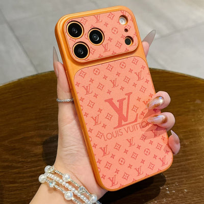 HypedEffects louis vuitton Inspired Monogram Phone Case for iPhone 14 to iPhone 17 Pro Max