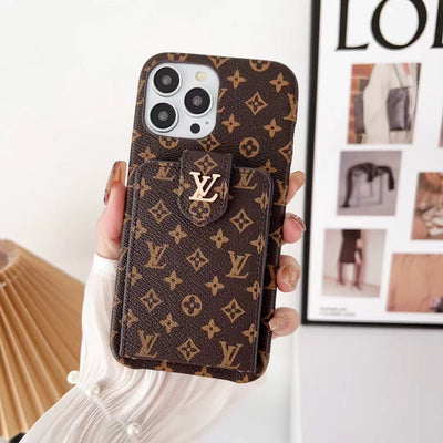 HypedEffects Louis Vuitton iPhone 15 Case with Wallet: A Fusion of Luxury and Functionality