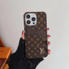 HypedEffects Louis Vuitton iPhone 15 Cover Case With Credit Card Slot