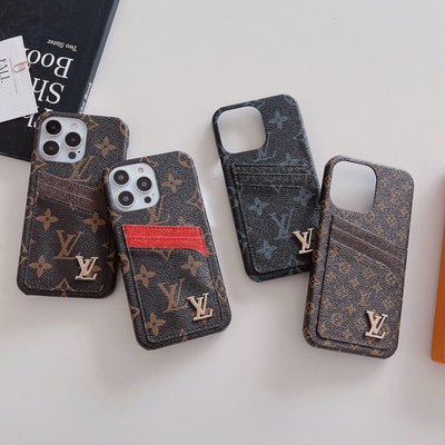 HypedEffects louis vuitton iPhone 17 Cases with Extra Pouch - New Edition