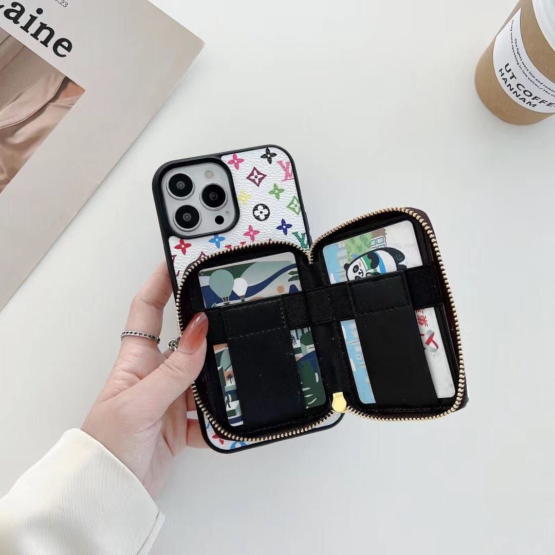 HypedEffects louis vuitton iPhone 17 Wallet Case | iPhone 17 Back Pocket Case