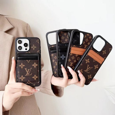 HypedEffects louis vuitton iPhone Cover with Colorful Card Holder