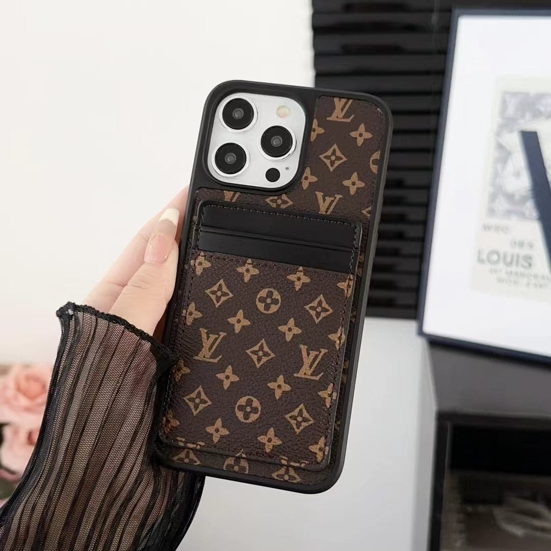 HypedEffects louis vuitton iPhone Cover with Colorful Card Holder