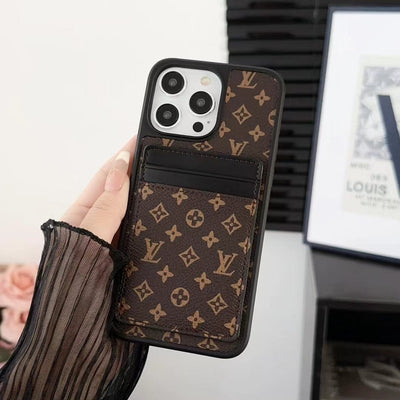 HypedEffects louis vuitton iPhone Cover with Colorful Card Holder