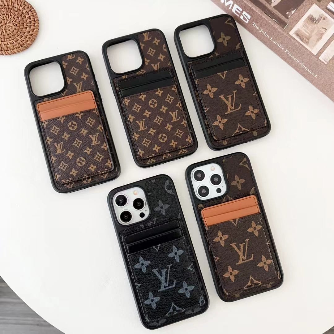 HypedEffects louis vuitton iPhone Cover with Colorful Card Holder