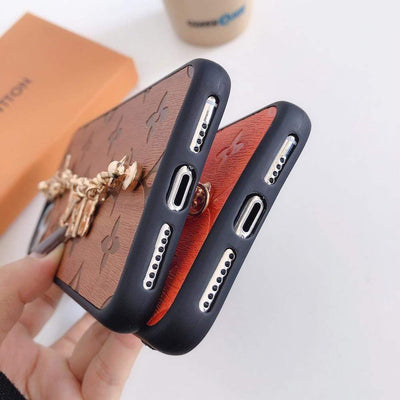HypedEffects louis vuitton Leather iPhone 13 to 15 Cases