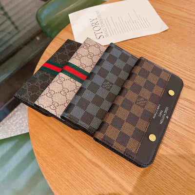 HypedEffects Louis Vuitton Leather Wallet for iPhone