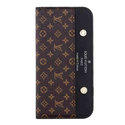 HypedEffects Louis Vuitton Leather Wallet for iPhone