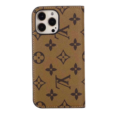 HypedEffects Louis Vuitton Leather Wallet for iPhone