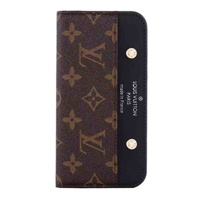 HypedEffects Louis Vuitton Leather Wallet for iPhone