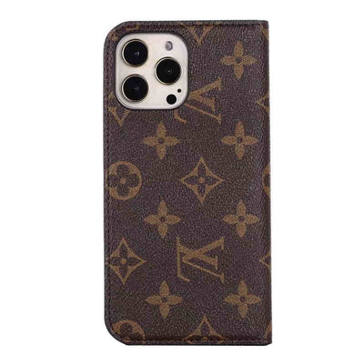 HypedEffects Louis Vuitton Leather Wallet for iPhone