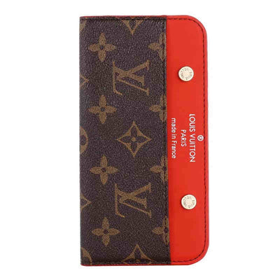 HypedEffects Louis Vuitton Leather Wallet for iPhone