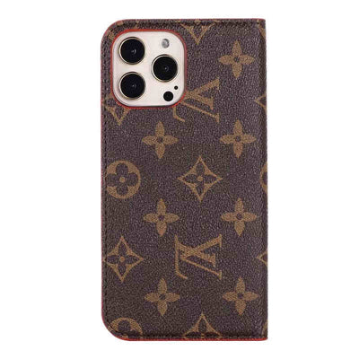 HypedEffects Louis Vuitton Leather Wallet for iPhone