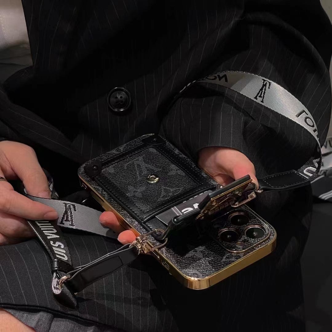 HypedEffects louis vuitton Luxury iPhone 15 Wallet Case