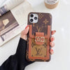 HypedEffects Louis Vuitton Luxury iPhone 15 Wallet Case: A Touch of Refined Elegance