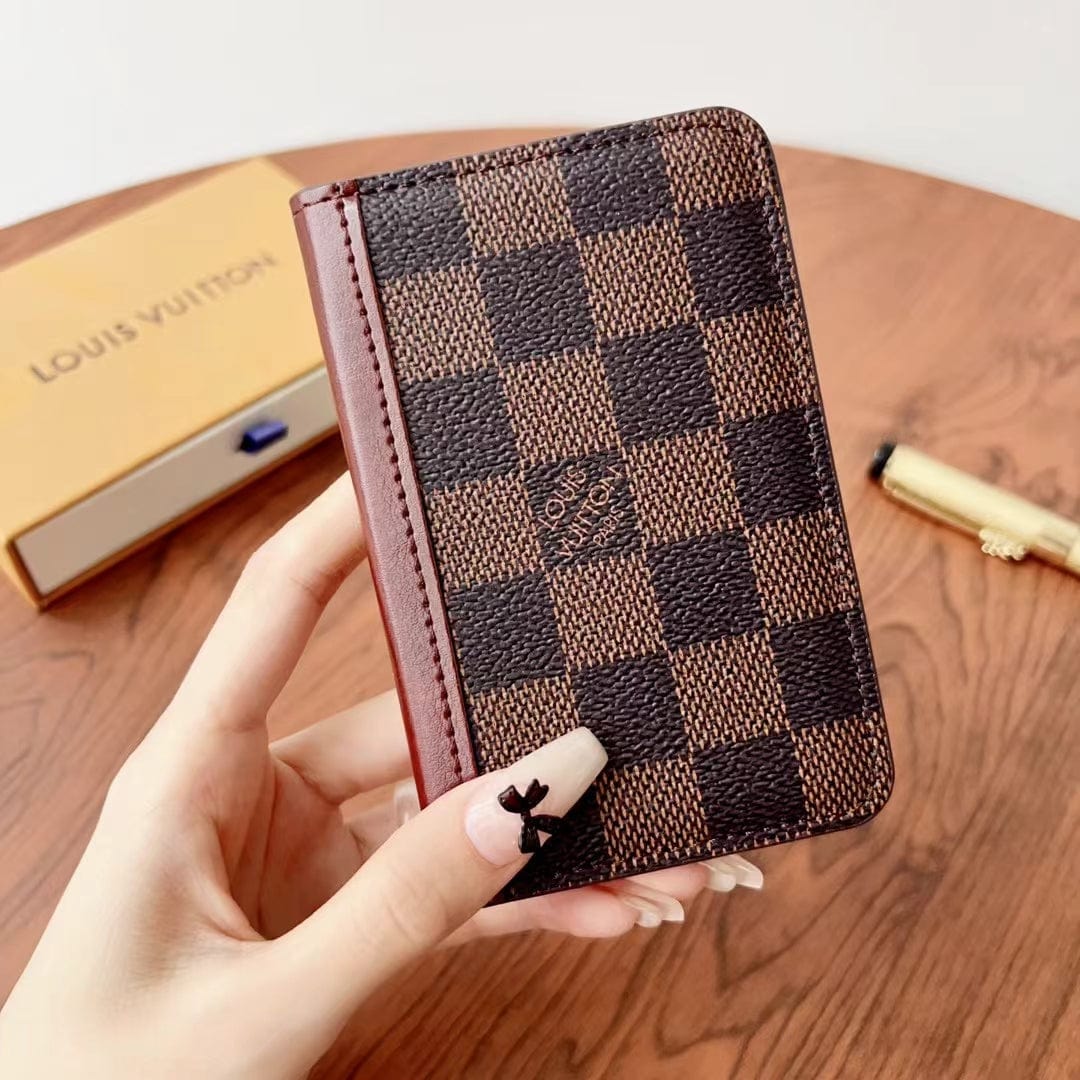 HypedEffects louis vuitton Monogram and Checkered Credit Card Holders Wallet - Collection Set
