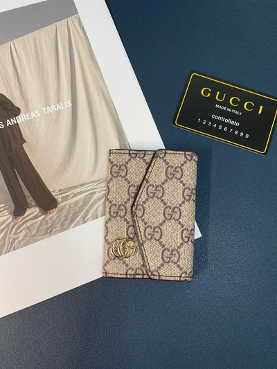 HypedEffects Louis Vuitton Monogram and Checkered Credit Card Holders wallet with LV Logo