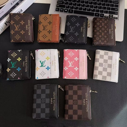 HypedEffects louis vuitton Monogram Bifold Zip Wallet – Compact & Stylish