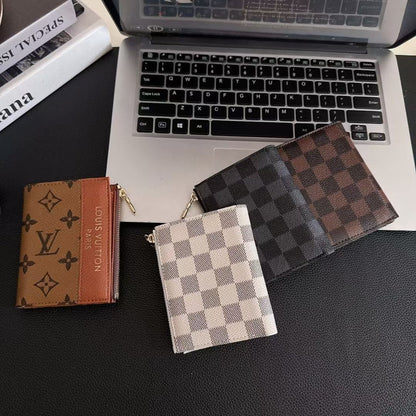 HypedEffects louis vuitton Monogram Bifold Zip Wallet – Compact & Stylish