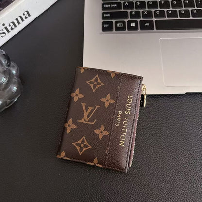 HypedEffects louis vuitton Monogram Bifold Zip Wallet – Compact & Stylish