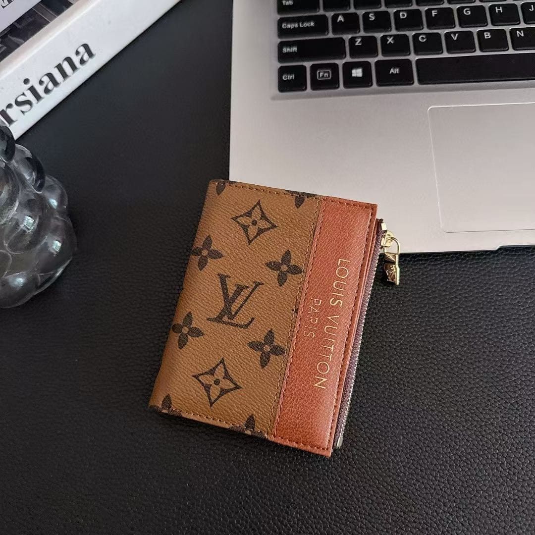 HypedEffects louis vuitton Monogram Bifold Zip Wallet – Compact & Stylish