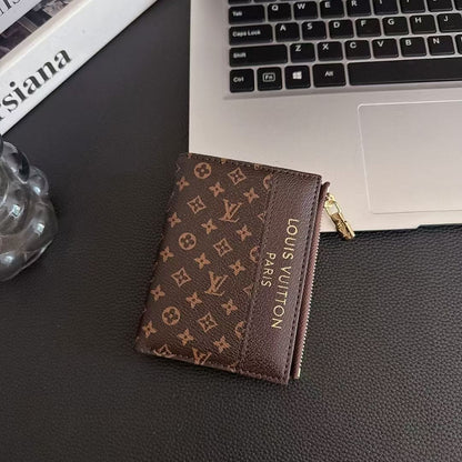 HypedEffects louis vuitton Monogram Bifold Zip Wallet – Compact & Stylish