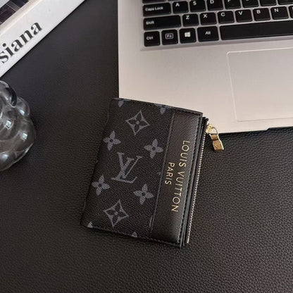 HypedEffects louis vuitton Monogram Bifold Zip Wallet – Compact & Stylish