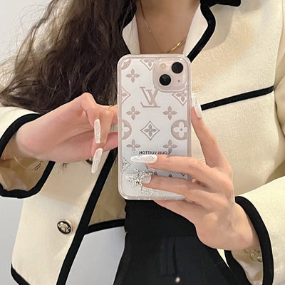 HypedEffects Louis Vuitton Monogram Glitter iPhone Cases