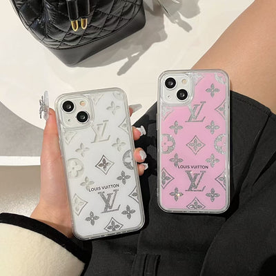 HypedEffects Louis Vuitton Monogram Glitter iPhone Cases