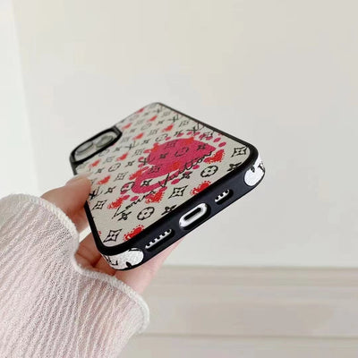 HypedEffects louis vuitton Monogram Hot Air Balloon and Heart Print iPhone Cases