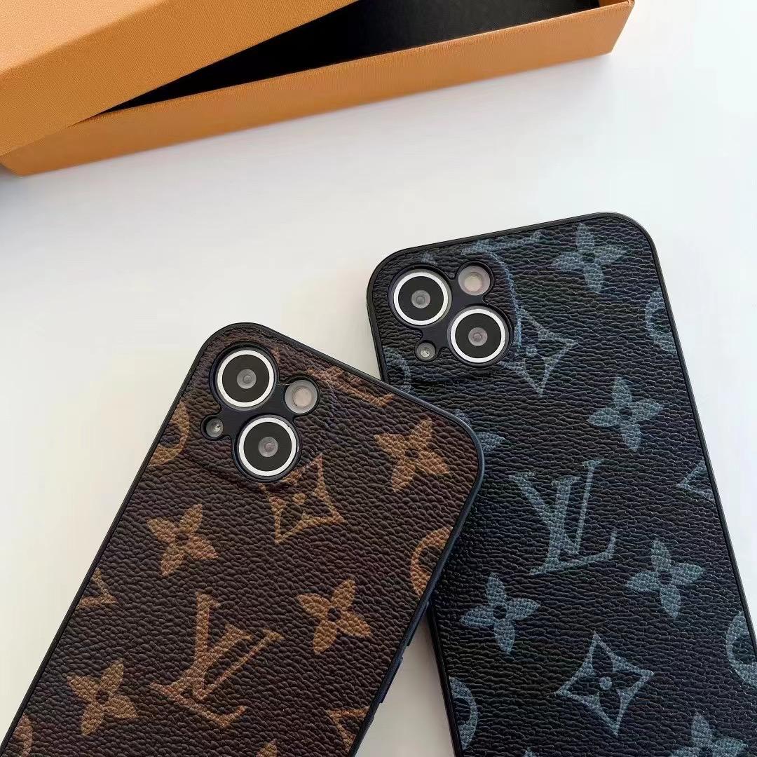 HypedEffects louis vuitton Monogram Leather iPhone Cases - Available for iPhone 11 to iPhone 15