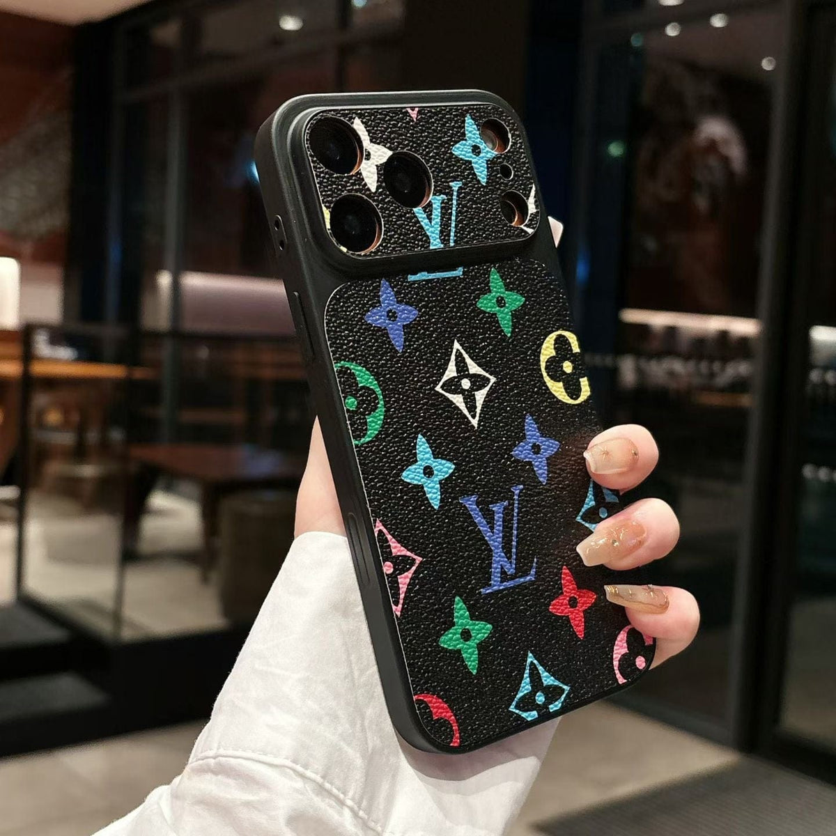 HypedEffects louis vuitton Monogram Luxury Phone Case for iPhone 14 to iPhone 17 Pro Max Designer Style Back Cover