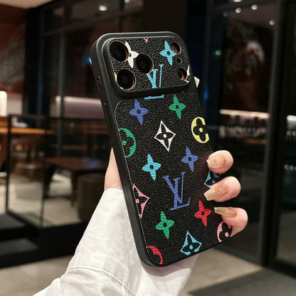 HypedEffects louis vuitton Monogram Luxury Phone Case for iPhone 14 to iPhone 17 Pro Max Designer Style Back Cover