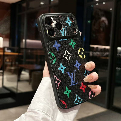 HypedEffects louis vuitton Monogram Luxury Phone Case for iPhone 14 to iPhone 17 Pro Max Designer Style Back Cover