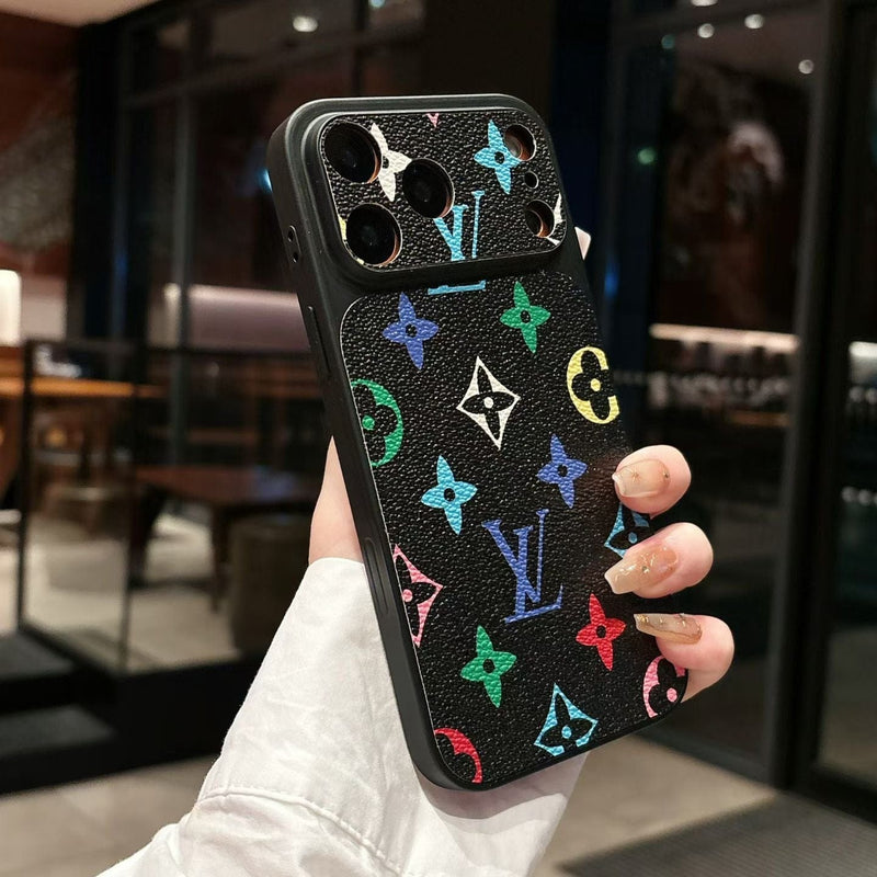 HypedEffects louis vuitton Monogram Luxury Phone Case for iPhone 14 to iPhone 17 Pro Max Designer Style Back Cover