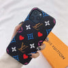 HypedEffects Louis Vuitton New Colorful Leather iPhone 15 Cases