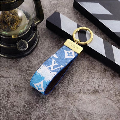 HypedEffects Louis Vuitton Pastel Monogram Key Holders with Gold Accents | LV Keychain