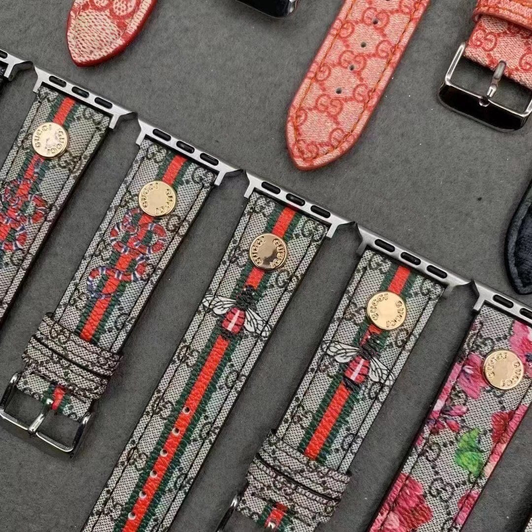 HypedEffects louis vuitton Premium Leather Watch Band 38/40/41/42/44/45/49 mm