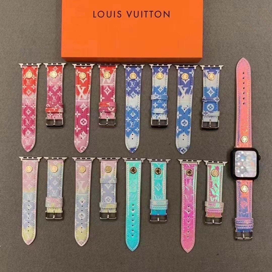HypedEffects louis vuitton Smooth Leather Watch Band 38/40/41/42/44/45/49 mm