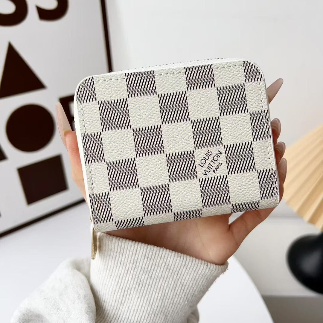 HypedEffects louis vuitton Zip Around Mini Wallet Card Holder Collection
