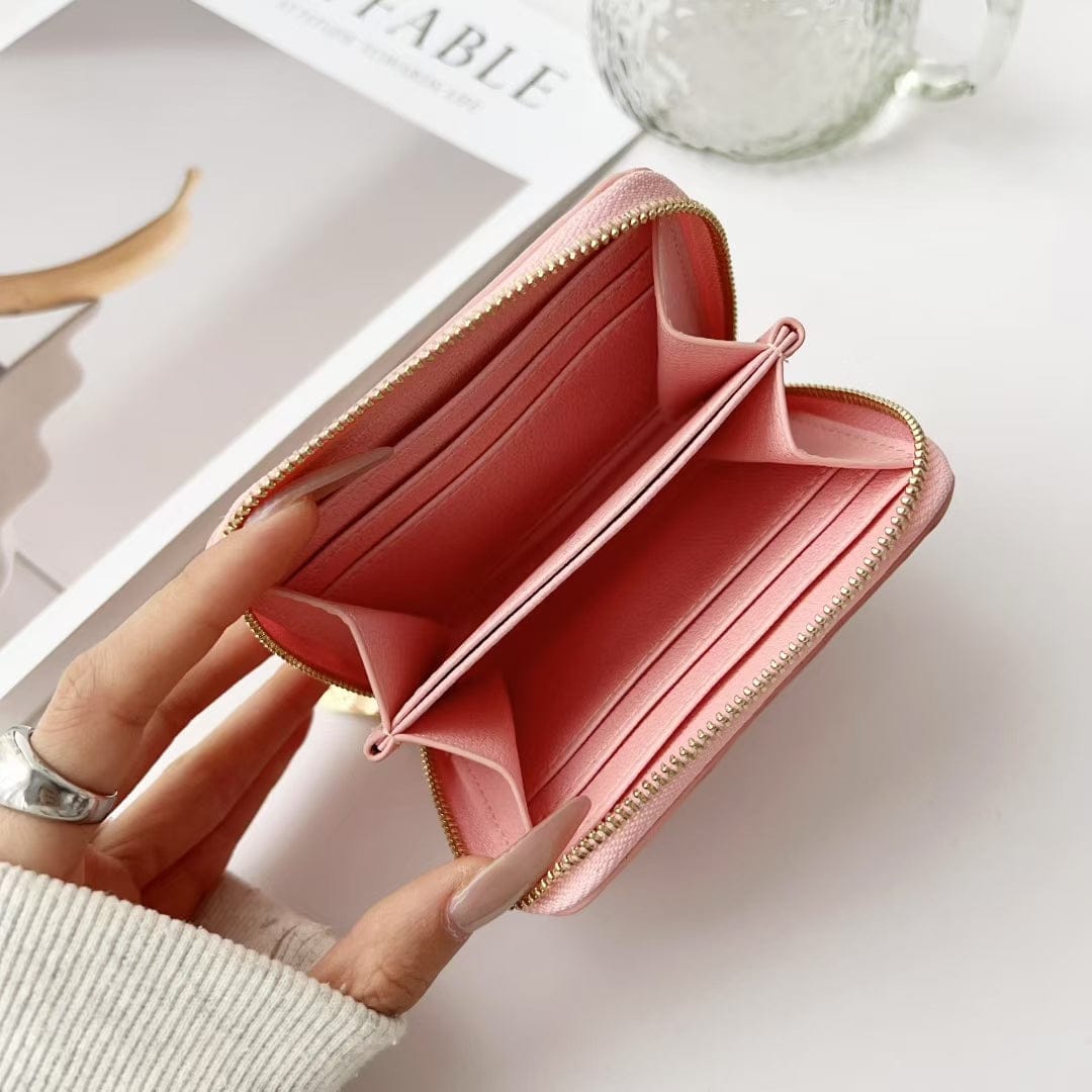 HypedEffects louis vuitton Zip Around Mini Wallet Card Holder Collection
